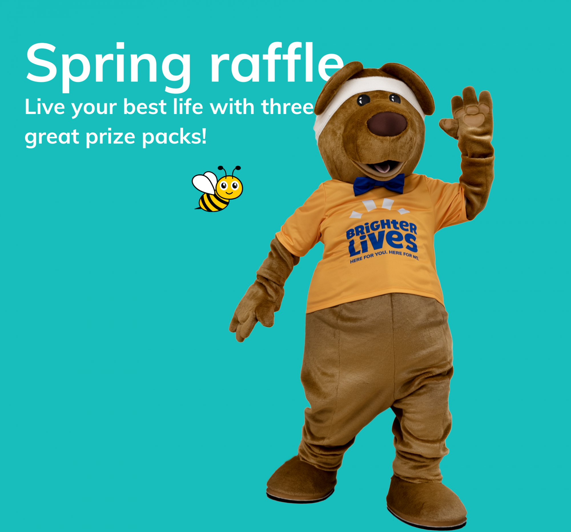 Spring raffle - tickets available now!