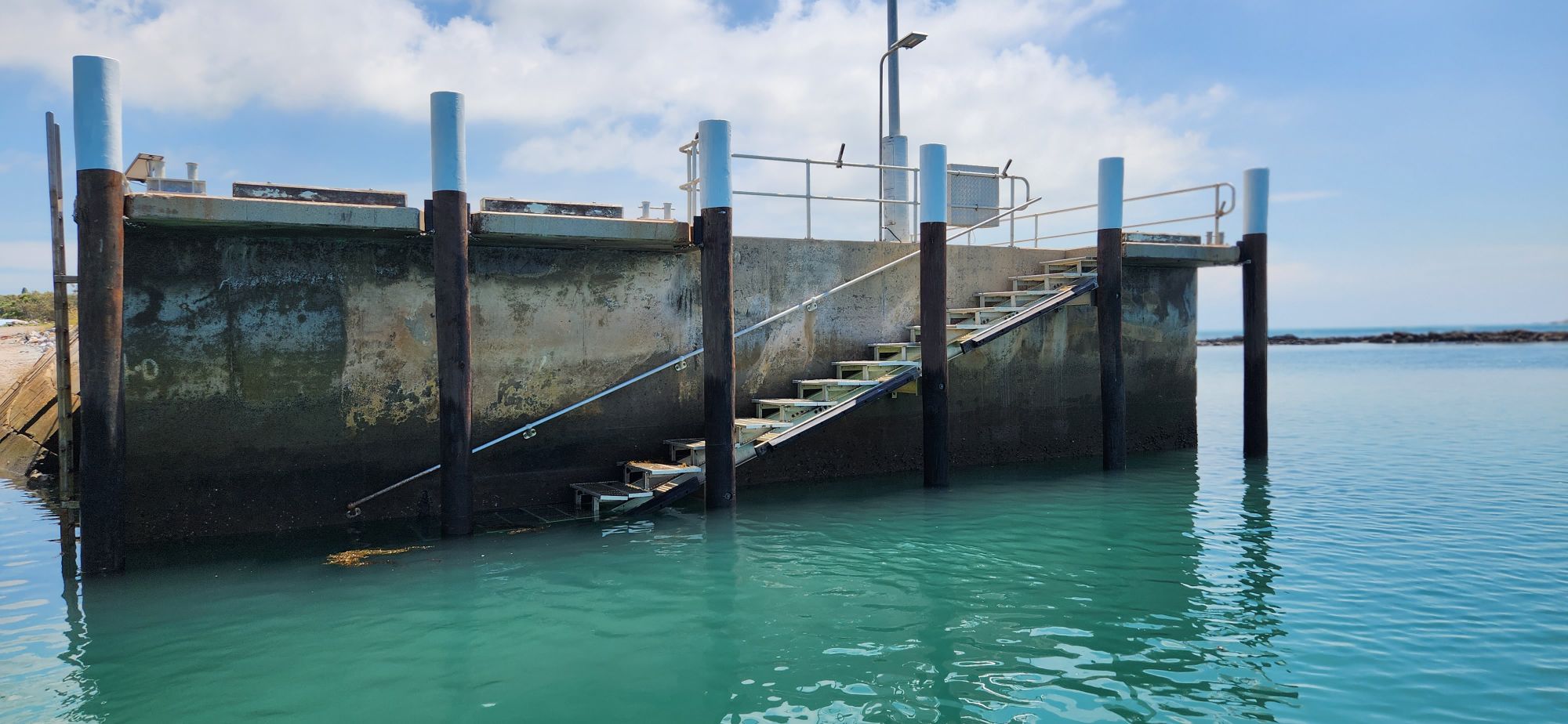 Curtis Island Fender Piles 
