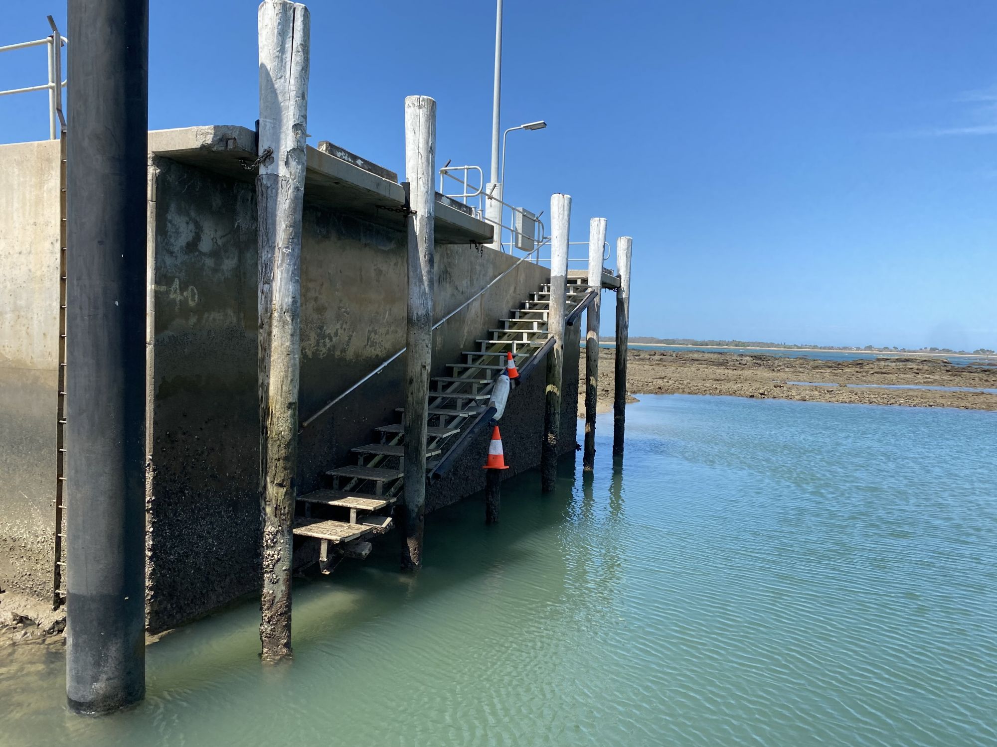 Curtis Island Fender Piles 