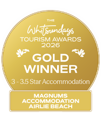 The Whitsundays Tourism Awards 2026 Gold Winner 3-3.5 Star Accommodation