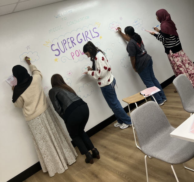 Gathering with Our SETS Young Women Clients