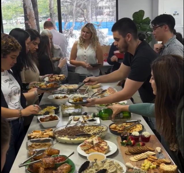 Potluck With Our Staff