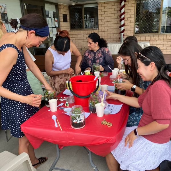 Christmas Terrarium Workshop Womens Group
