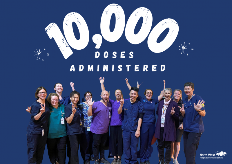 10,000 Doses Administered in the NWHHS