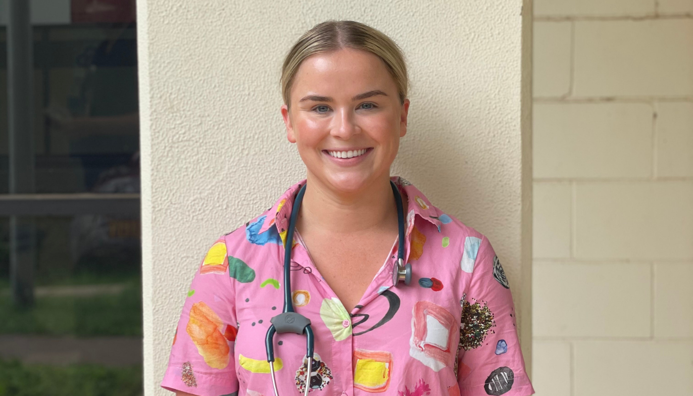 ABC's Emily Dobson meets new intern Dr Gabrielle Keating