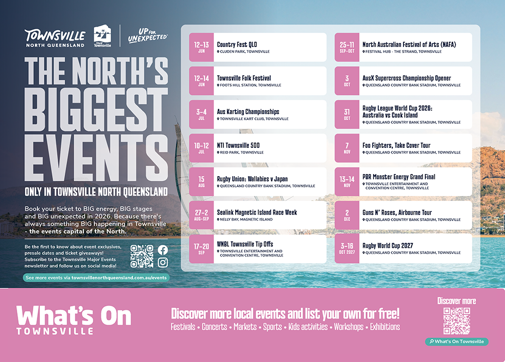 Download the latest Major Events Calendar Image